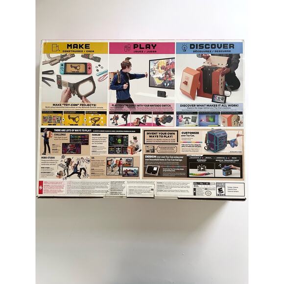 Nintendo Labo Switch Toy-Con 02 Robot Kit Unopened - Picture 2 of 9